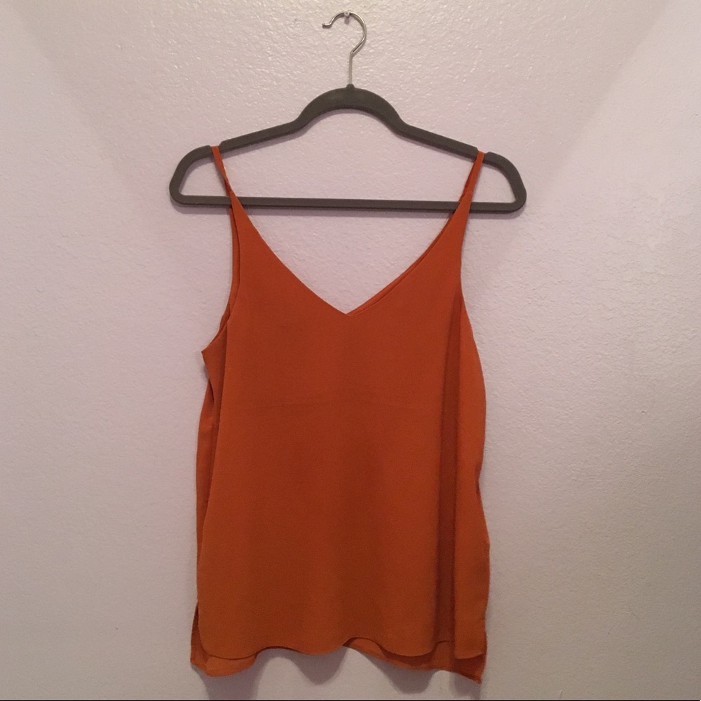 TOPSHOP Pumpkin orange tank